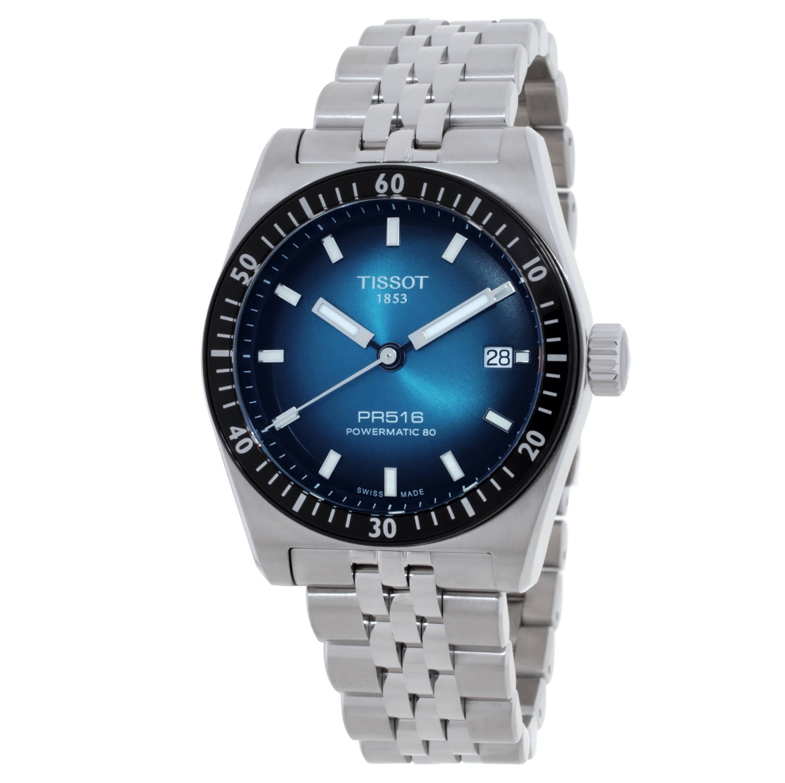 Tissot PR516 Automatic Blue Gradient Dial Men’s Watch T1494071104100