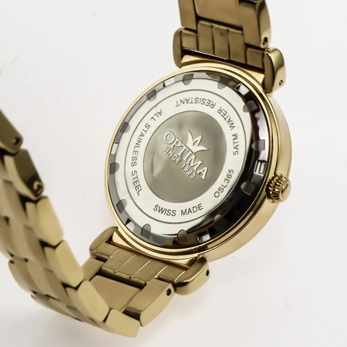 Optima – Swiss Watch – OSL365-GG-1 Swiss Ronda Quartz 35mm OSL365 50 m (5 ATM