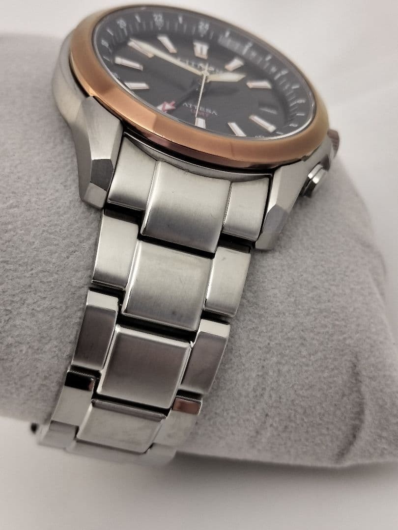 Citizen ATESSA GMT Solar Analog Watch H116-T016626 wrist 19.5cm/7.7in