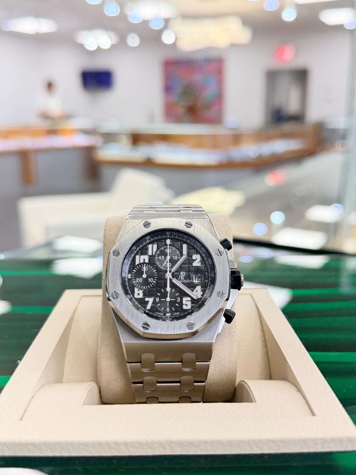 Audemars Piguet Royal Oak Offshore Chronograph 42mm 25721ST Black Dial