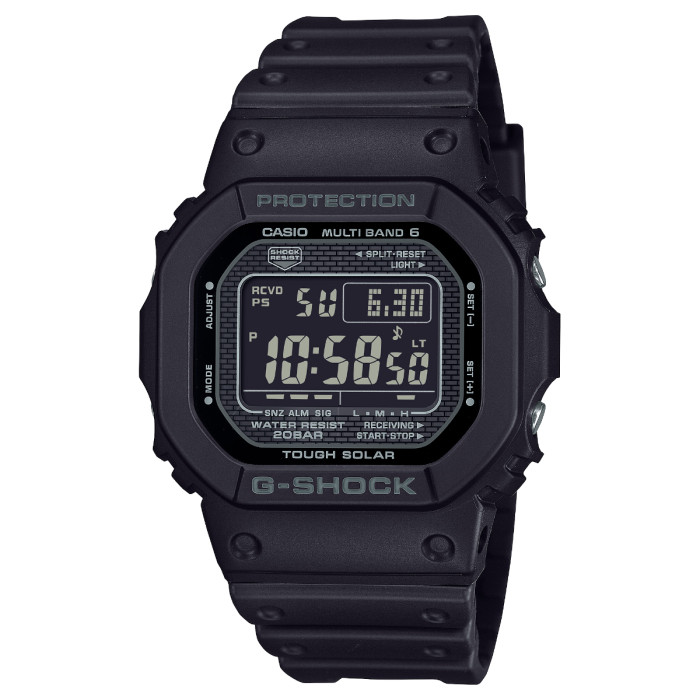 Casio GW-M5610U-1B Men’s Digital Watch Black Resin Band with Solar Power