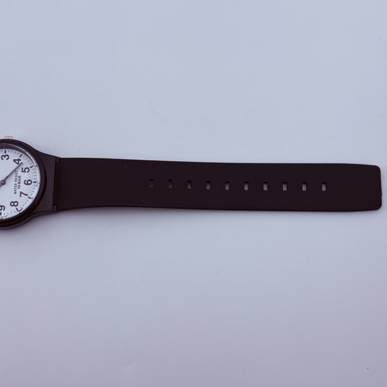CITIZEN Q&Q CAL.2035 QUARTZ 10 BAR PLASTIC CASE Battery replaced 33.4mm
