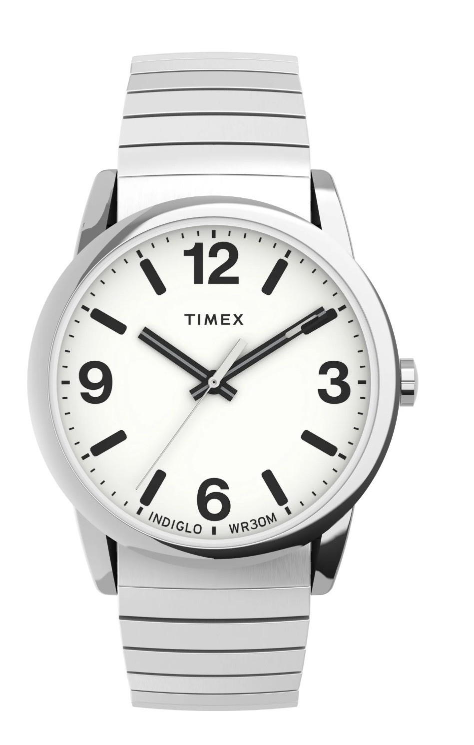 Timex Easy Reader Self-Adjustable Expansion Band TW2U98800 New