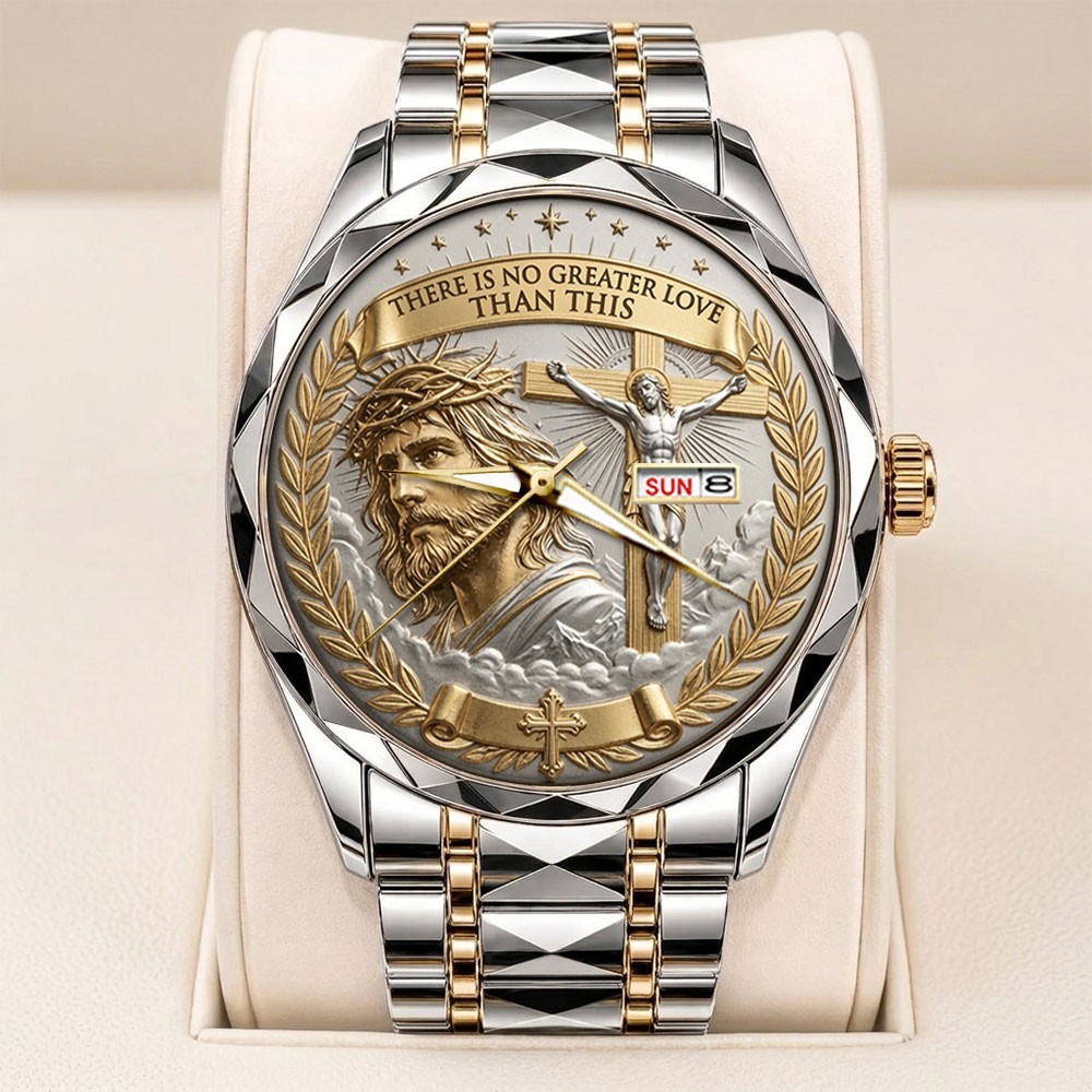 There Is No Greater Love Than This Alloy Luxury Quartz Watch