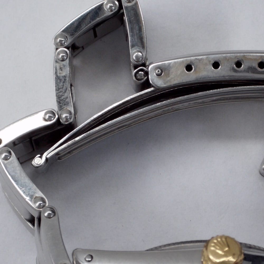 Vintage Rolex Midsize Oyster Perpetual 31 mm Two Tone Watch 6551 Circa 1964
