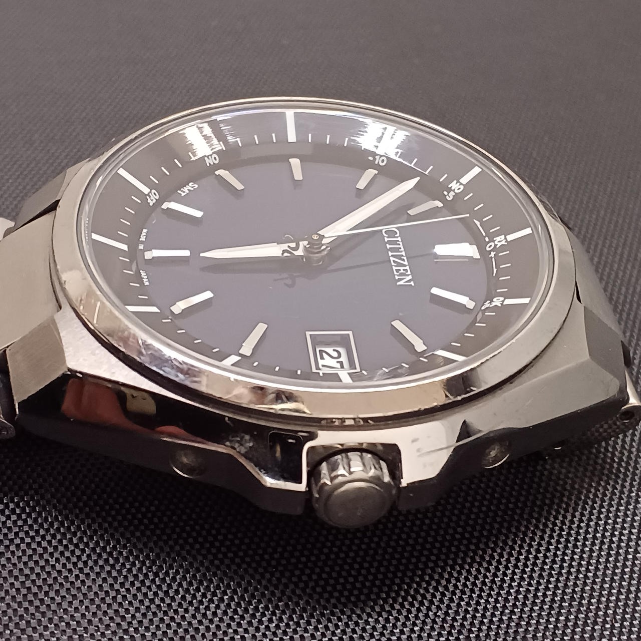 Citizen CB3010-57L Radio Solar Watch Box Manual Papers