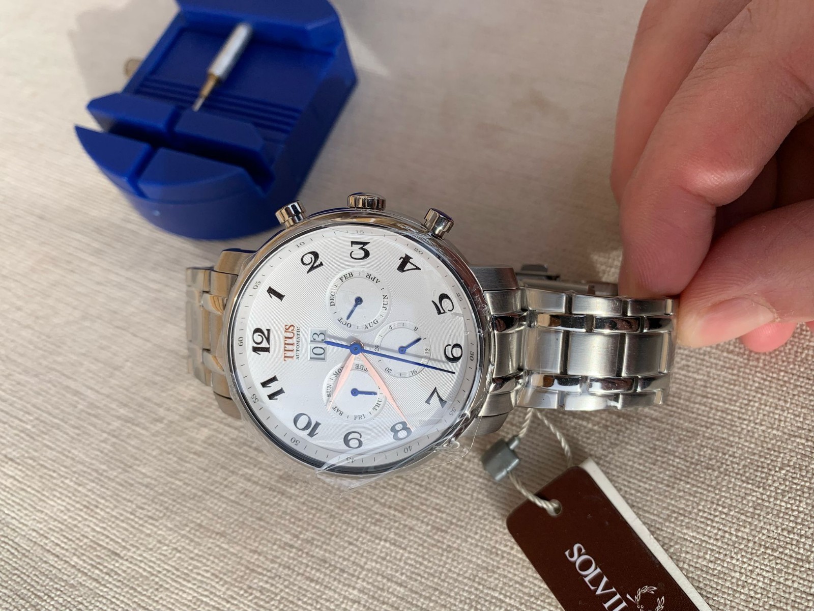 Titusgrand complication multifunction date week month 24h BRAND NEW