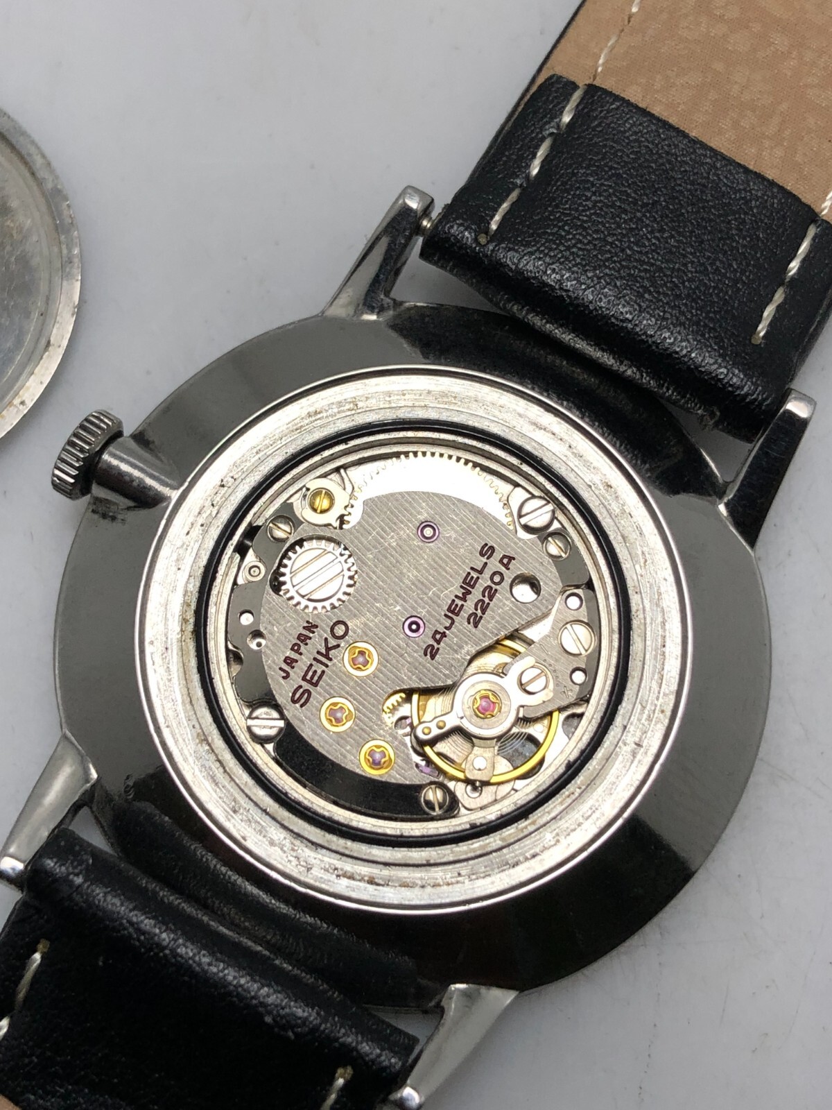 Vintage Seiko Chariot 2220-0430 ManuaI Winding 24J Roman DiaI Men’s Wristwatch