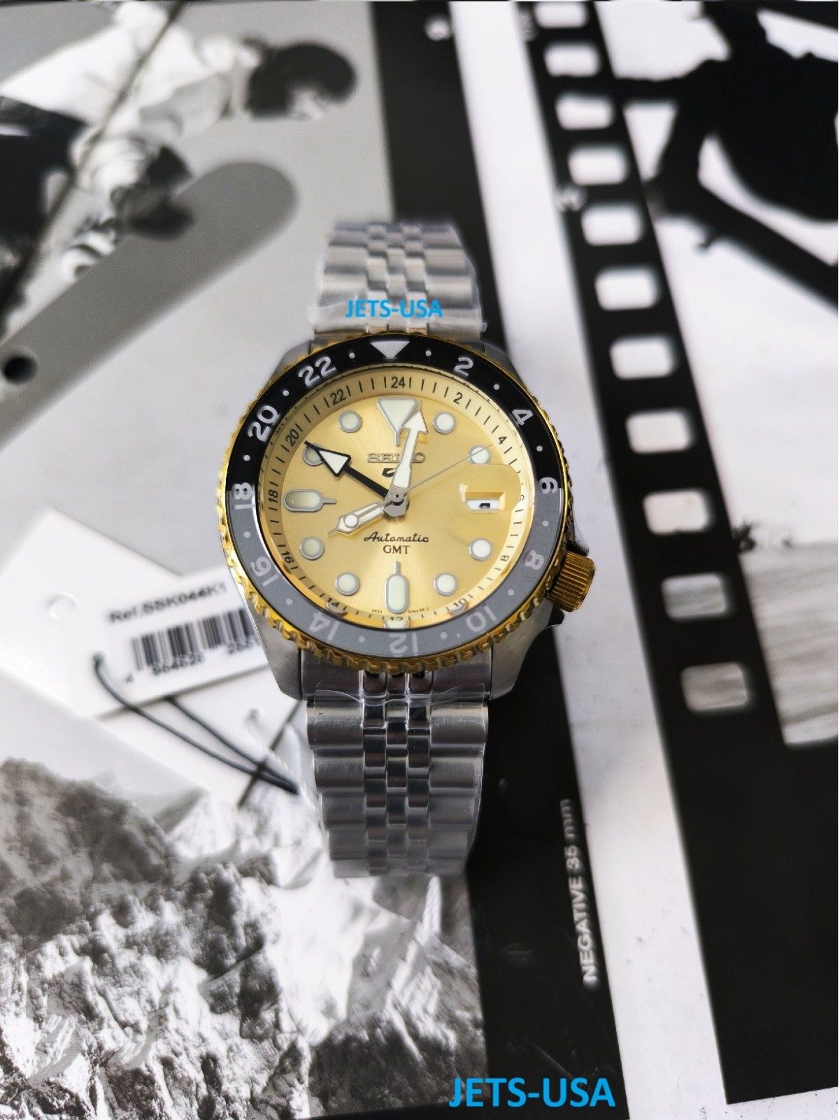 Seiko 5 Sports Asia SKX Sports GMT Anniversary ED LE#105 (with box*) SSK044K1