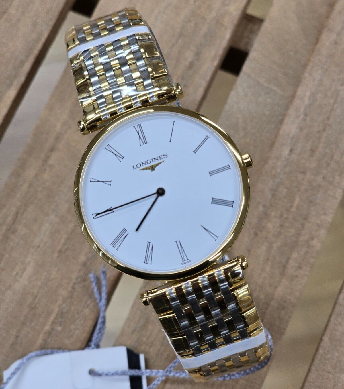 Longines La Grande Classique 33MM Two-Tone Gold Unisex Watch L4.709.2.21.D