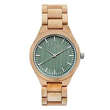 [B1R] TruWood Stark Maple Wood Eco Friendly Men’s Wooden Watch [x3p]