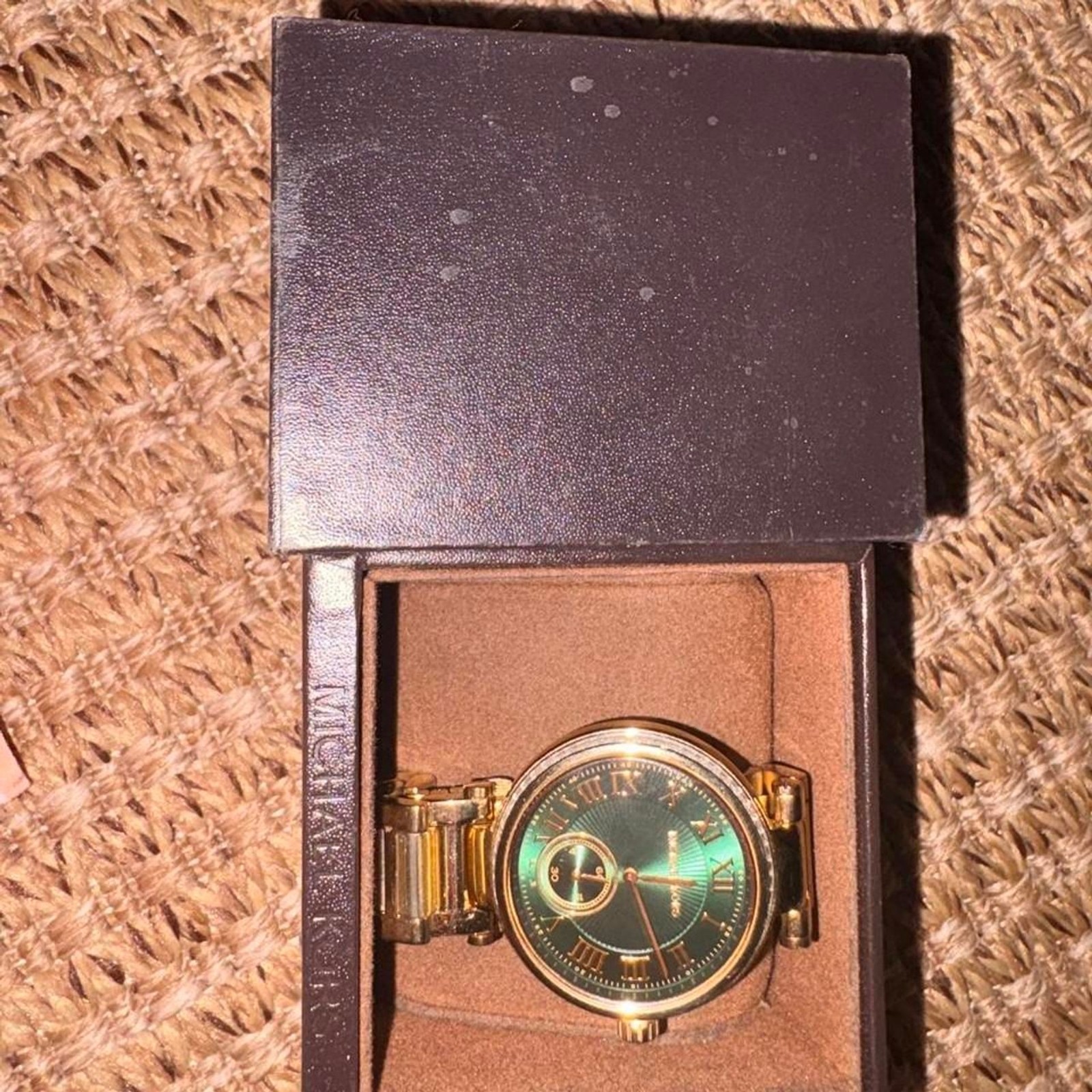 Michael-kors Women’s Gold and Brown Watch