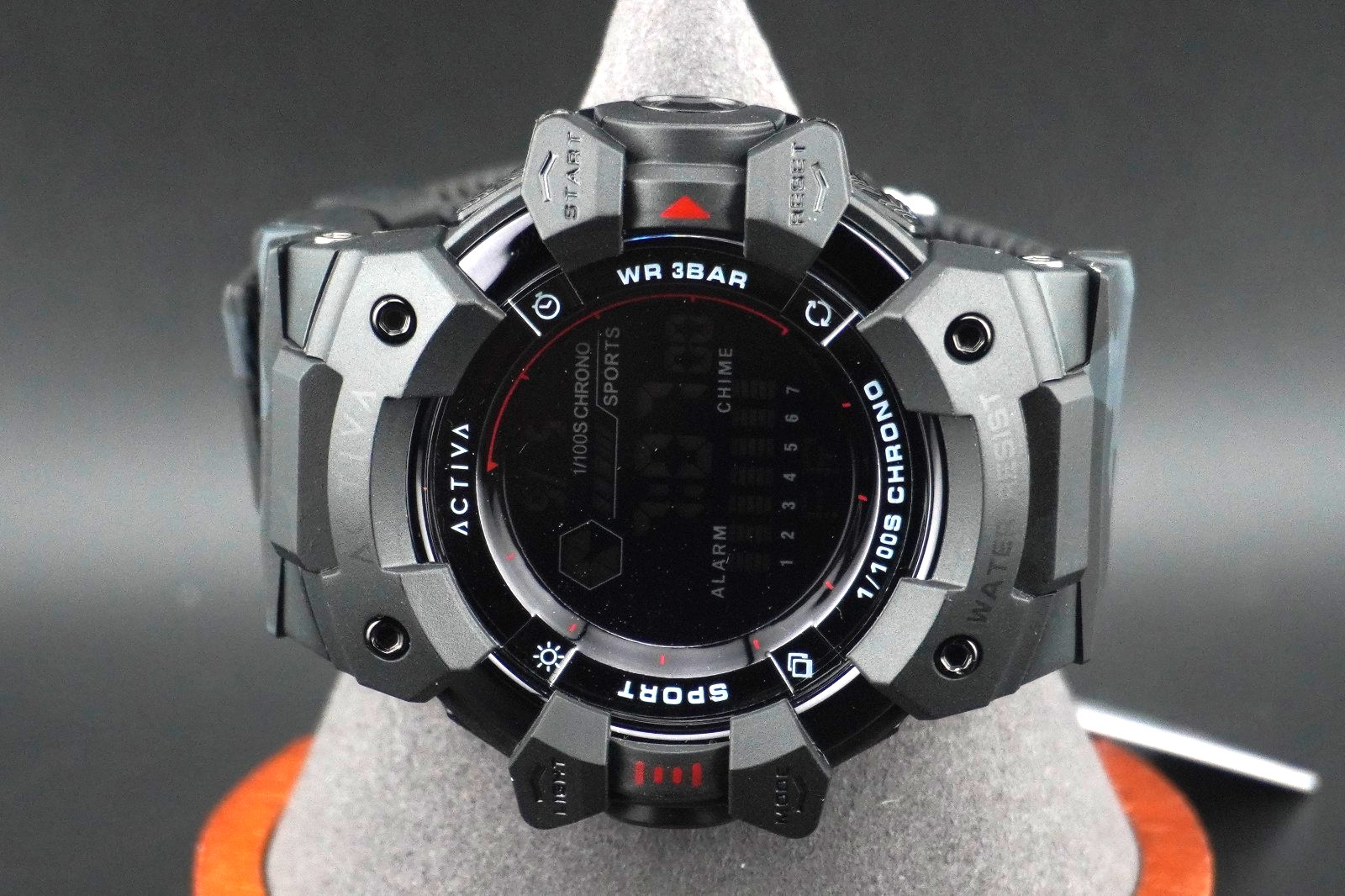 Watch – Activa Digital Invicta X – (NEW) In Box w/Instructions Black – NICE!