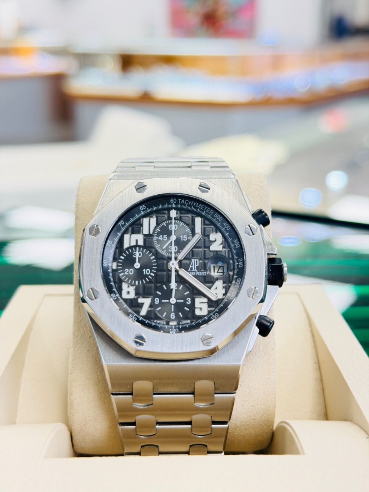 Audemars Piguet Royal Oak Offshore Chronograph 42mm 25721ST Black Dial