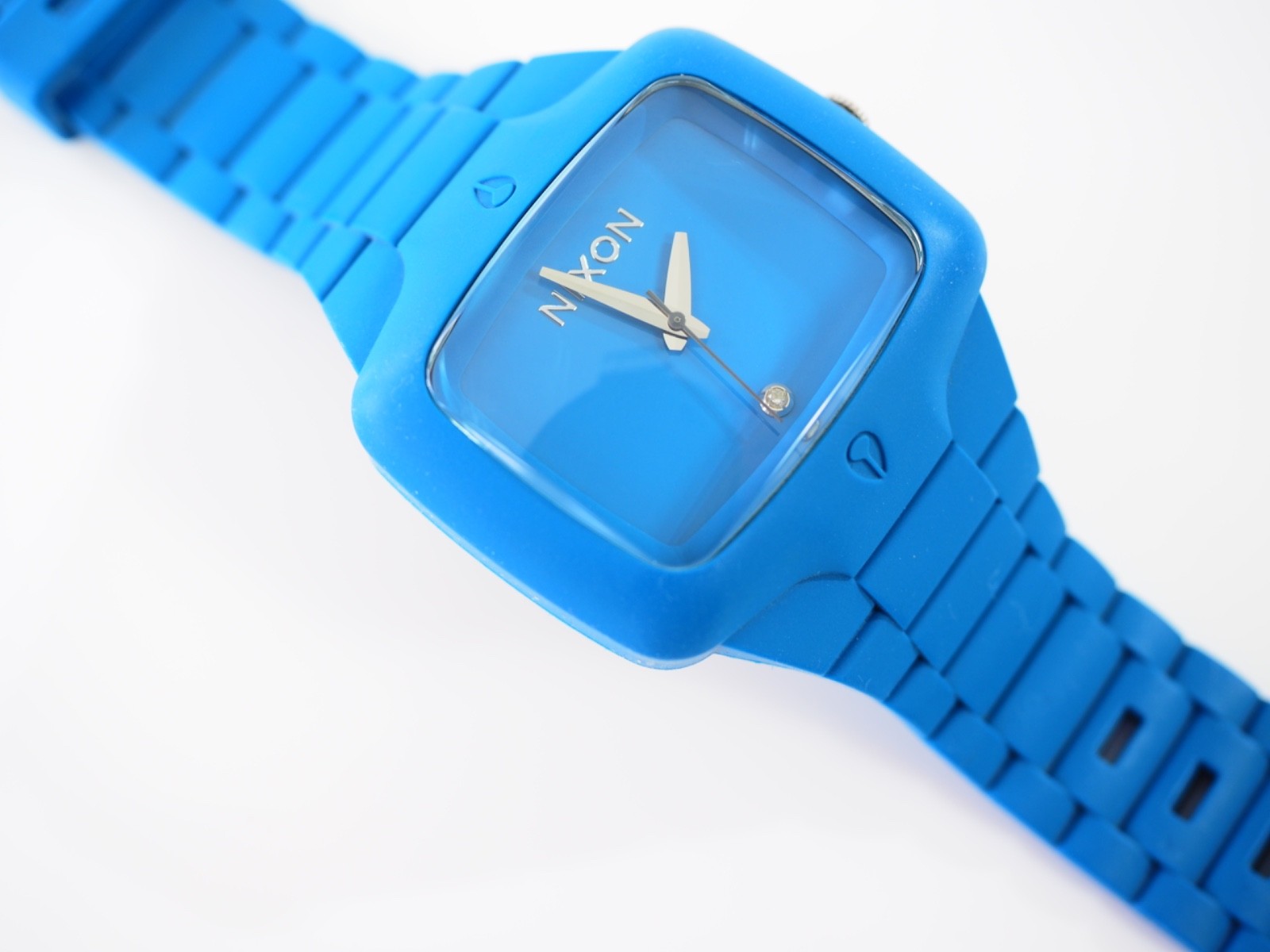 Nixon The Rubber Player Watch Blue Excellent