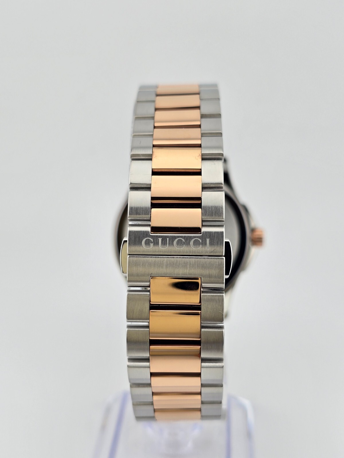 Gucci Men’s G-Timeless Gray Dial Two Tone Watch – YA126446 ($1170 MSRP)