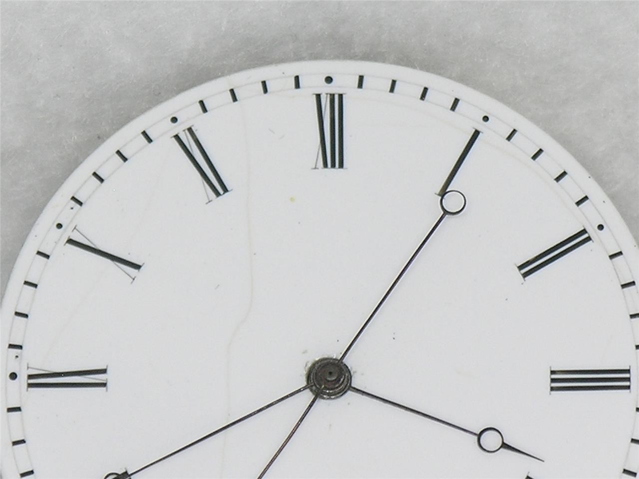 VERY RARE 30 JEWEL 44MM JUMPING INDEPENDENT SECONDS SWISS MOVEMENT, RUNNING!
