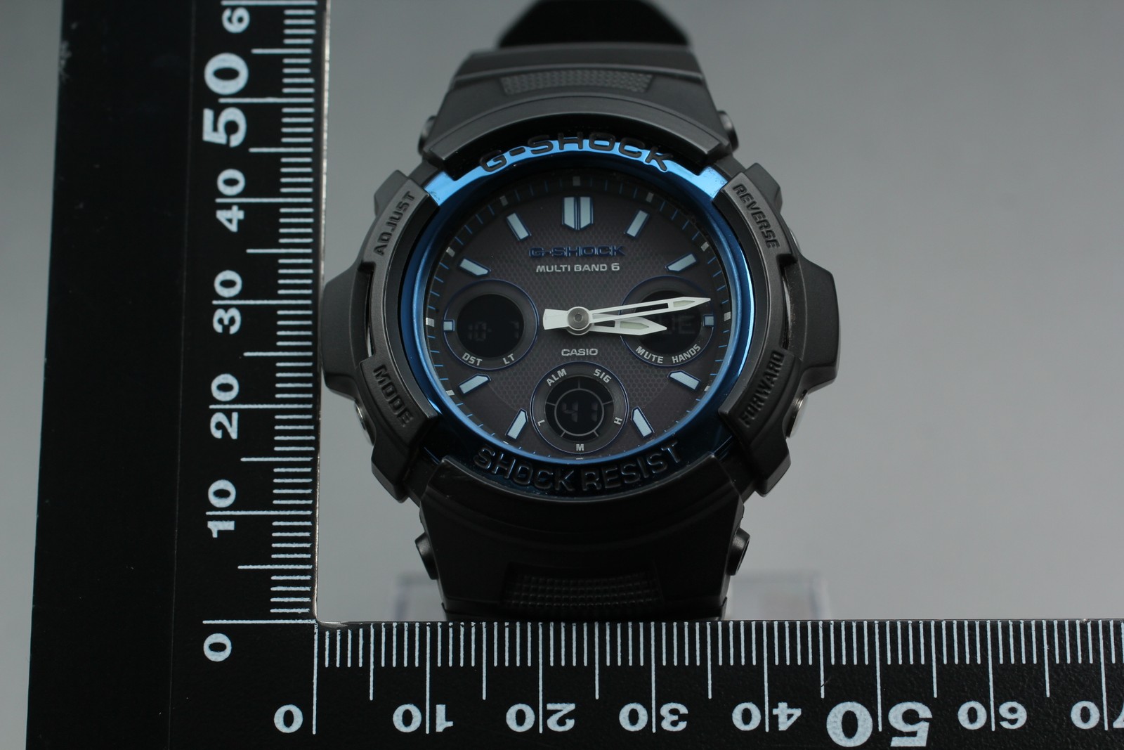 [Near MINT Box] CASIO G-SHOCK AWG-M100A Blue Men’s Quartz Watch From JAPAN