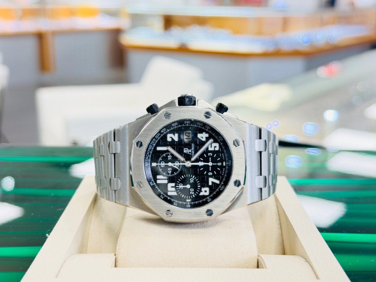 Audemars Piguet Royal Oak Offshore Chronograph 42mm 25721ST Black Dial