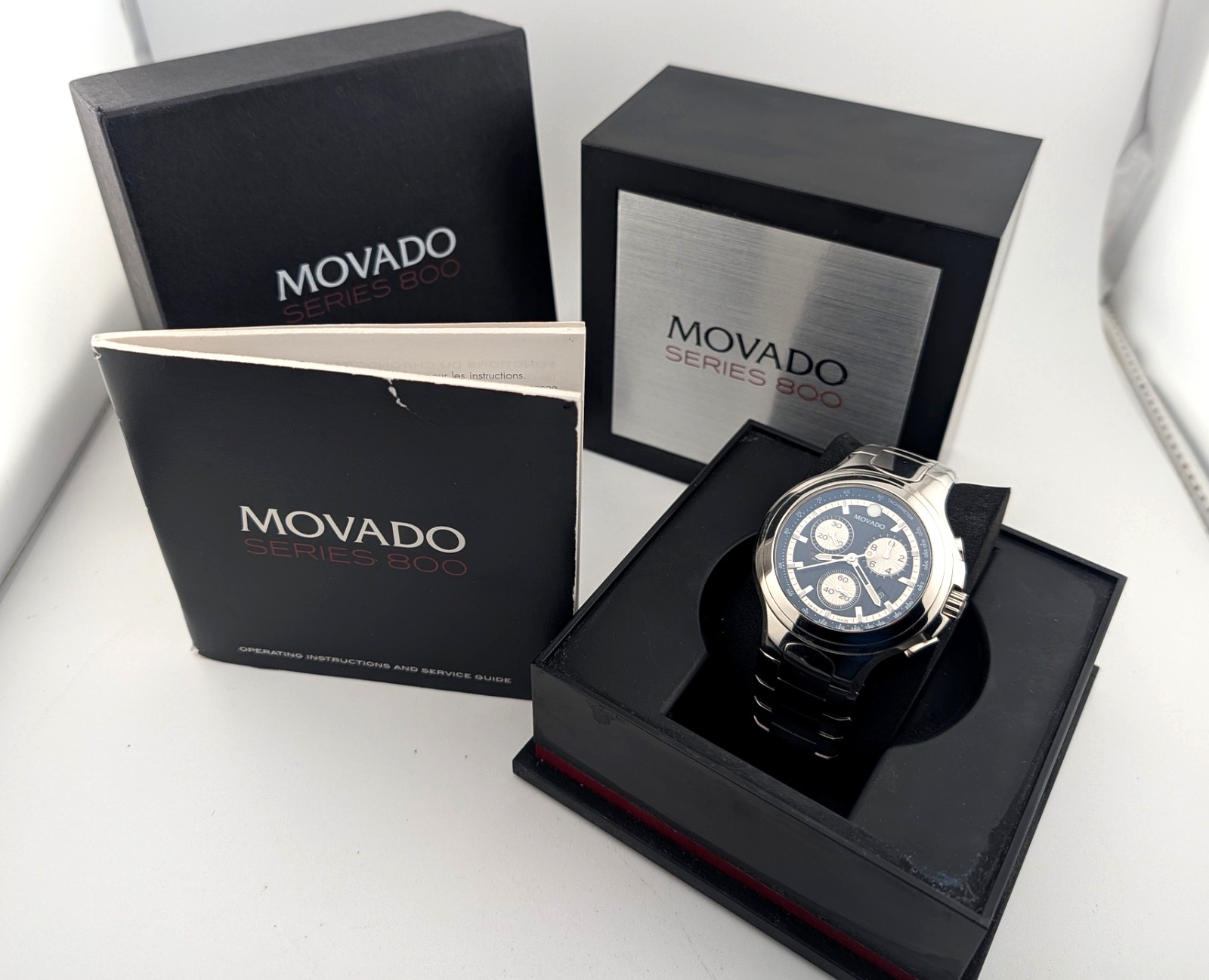 Movado Derek Jeter Series 800 Chronometer Limited Edition #84.C5.1897 EZ