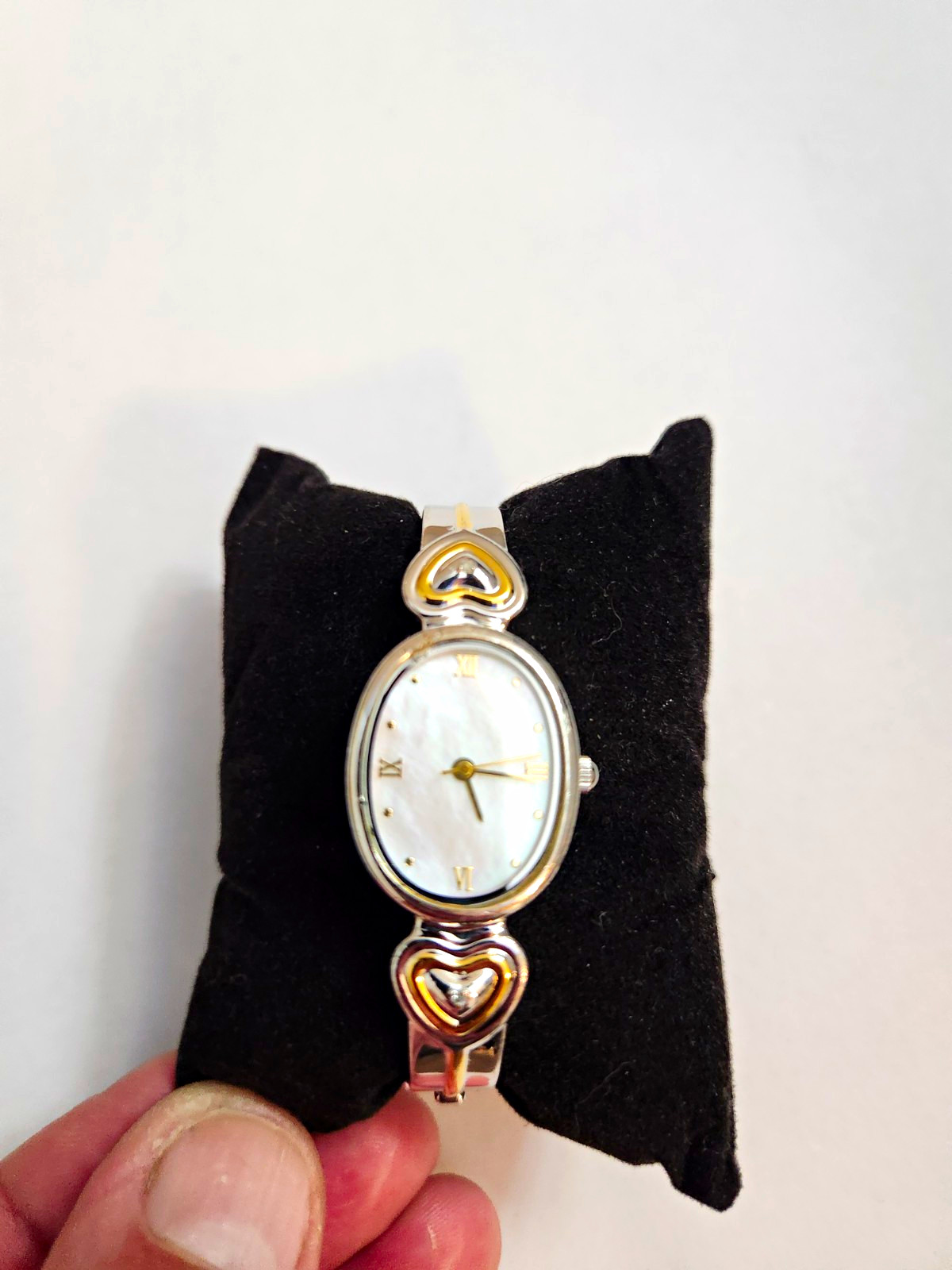 Ladies Bradford Exchange “My Daughter, My Pride And Joy ” Watch. Diamond