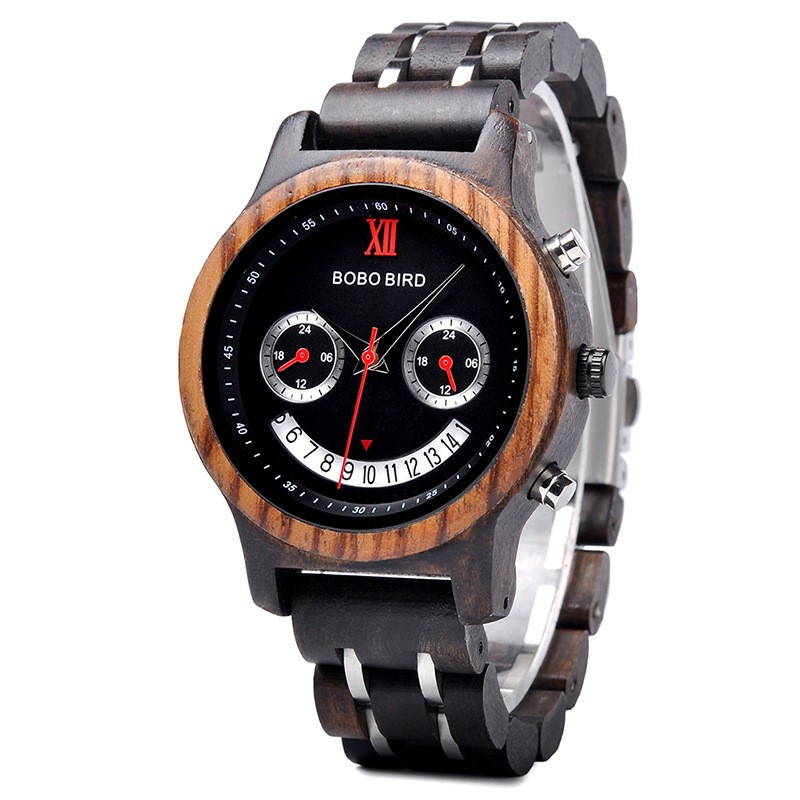 Wooden Classic Wooden Pointer-Style Quartz Watch