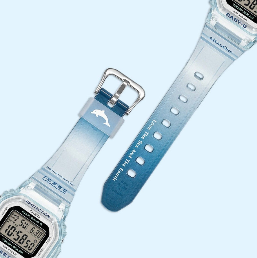 CASIO Baby-G BGD-5650K-2JR ICERC Dolphin & Whale Love The Sea Earth Watch