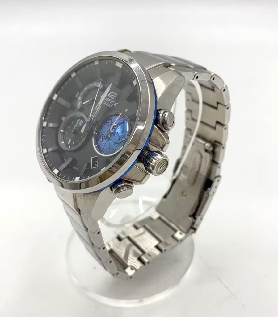 Casio Edifice EQB-600D-1A2JF Men’s Watch Black Dial Analog Solar Stainless Steel