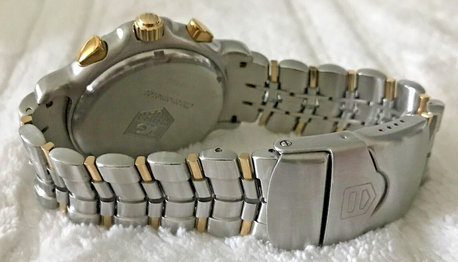TAG Heuer 6000 SS/18K Gold Automatic Chronograph COSC Mens Unisex CH5150.BD0678