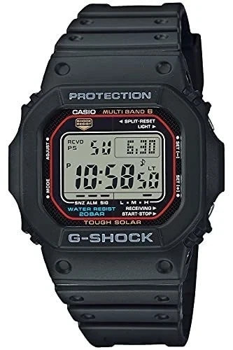 CASIO G-SHOCK GW-M5610U-1JF Black Red Waterproof Solar Men’s Watch New in Box