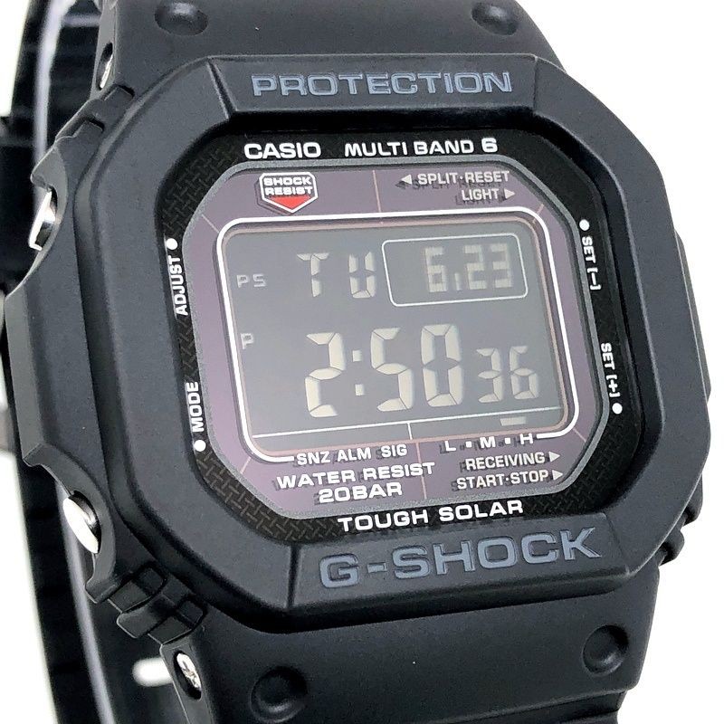 G SHOCK G SHOCK GW M5610U 1B Radio Solar Inverted LCD Multi Band 6 Tough Solar L