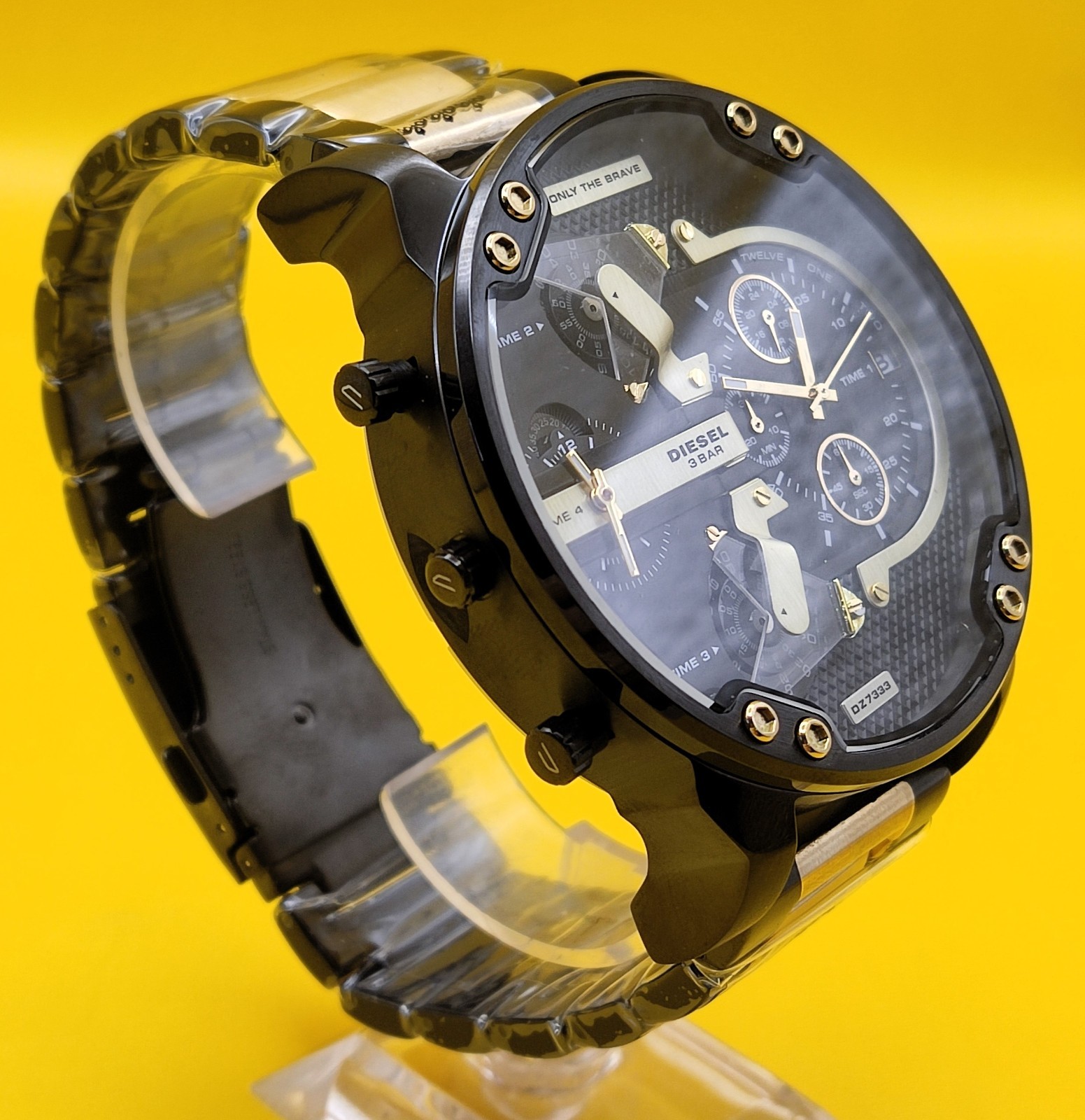 Premium Diesel Mr. Daddy 2.0 DZ7333 Multi Time Refurbished Men’s Wrist Watch