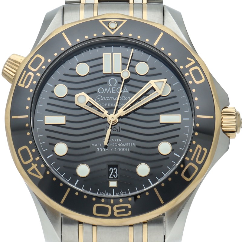 Omega Seamaster Diver 300M Co-Axial Master 210.20.42.20.01.002 #LPW946