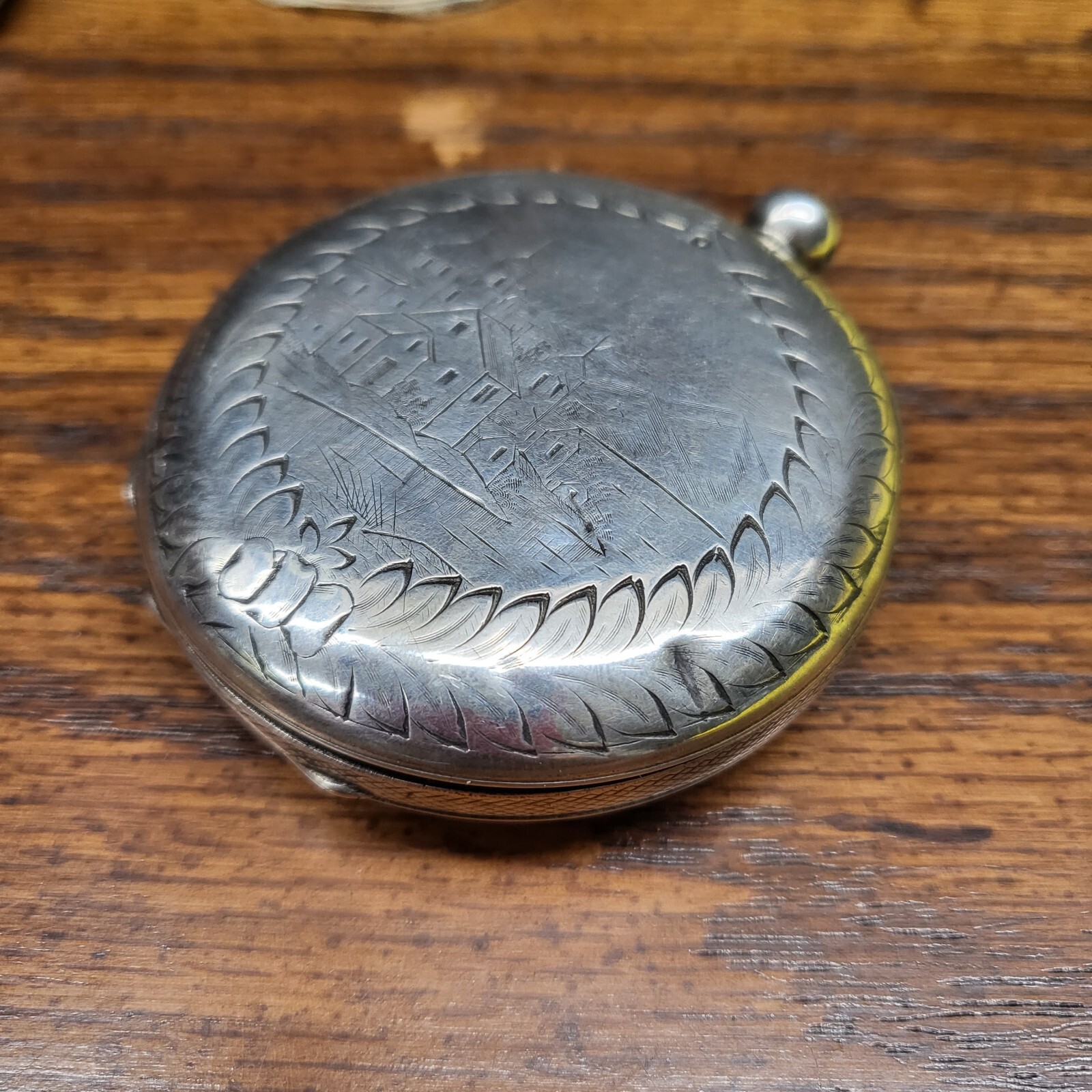 Swiss Cooper. London Hunters Case. Silver