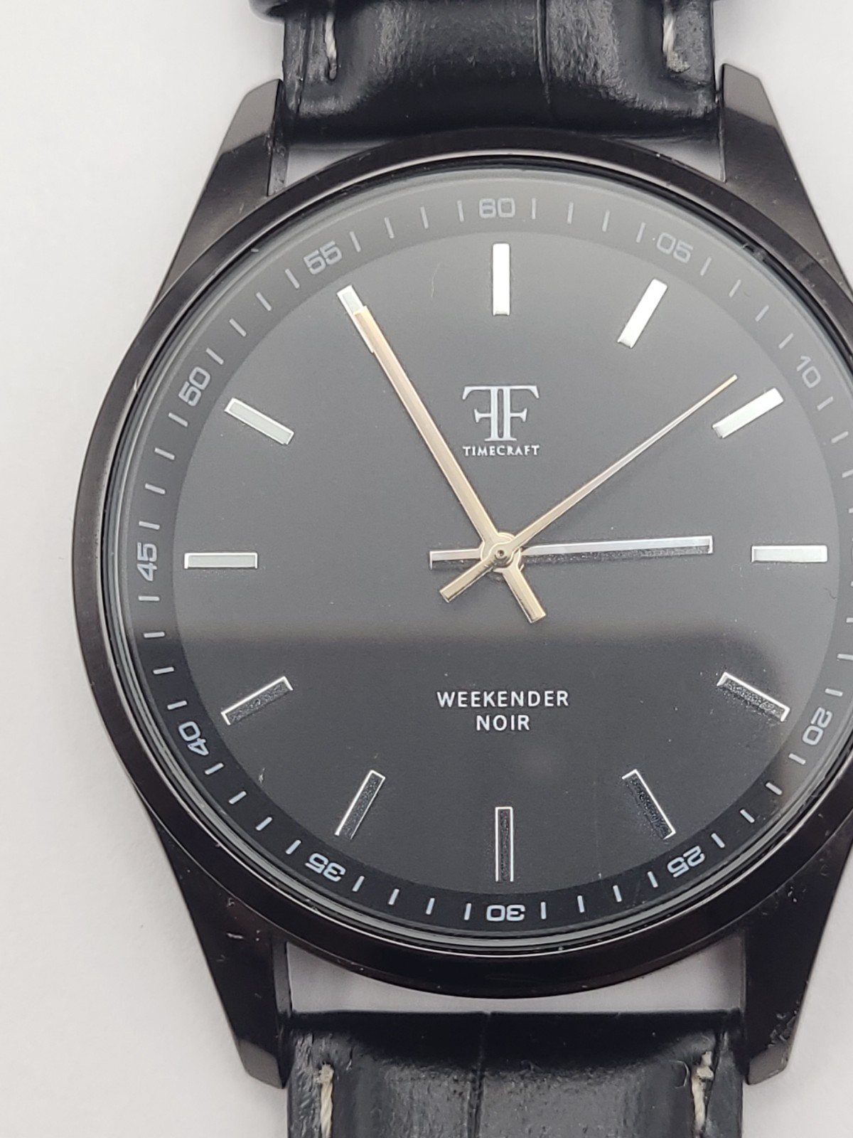 TIMECRAFT / WEEKENDER NOIR Mens Watch New Battery Working