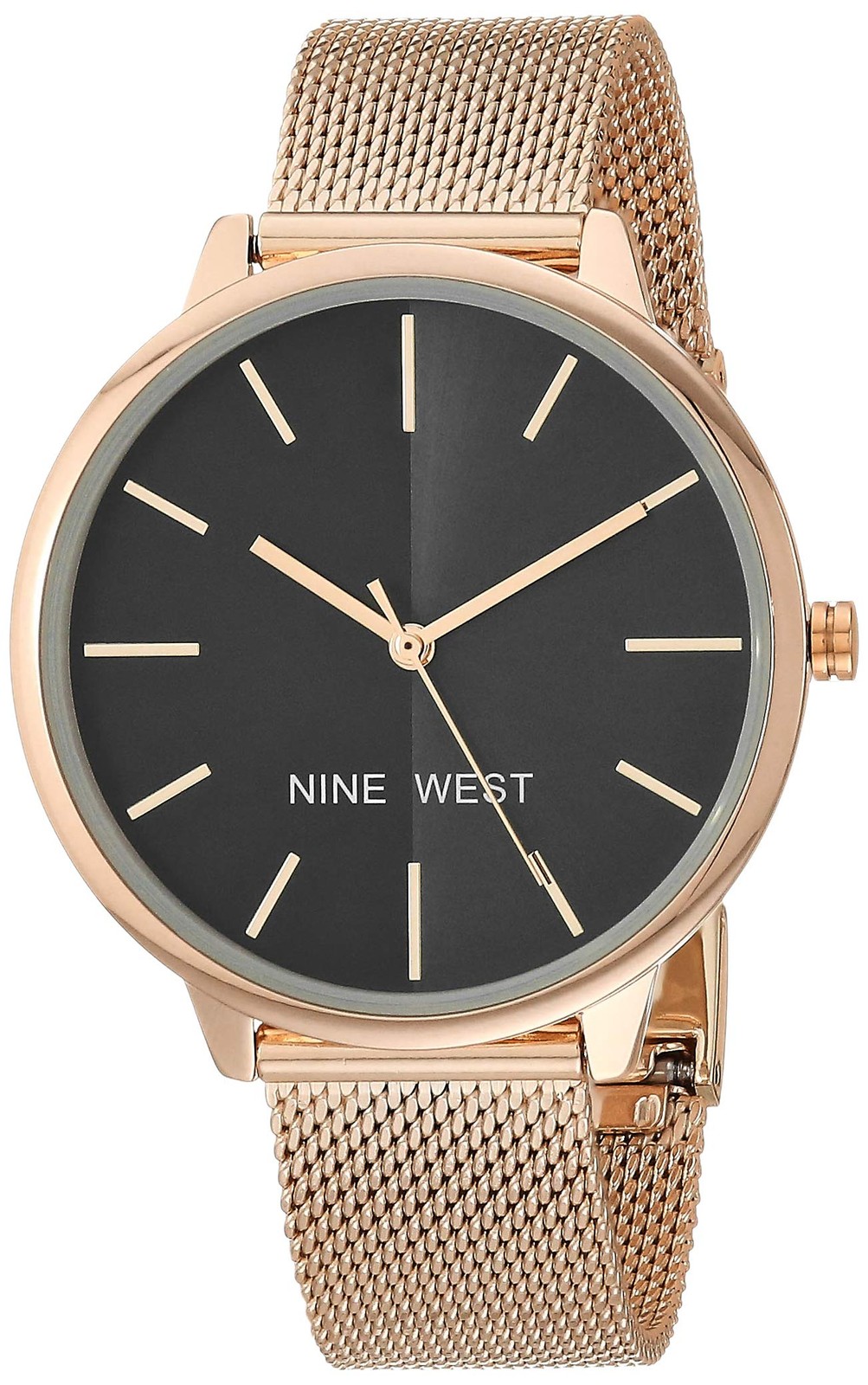 Nine West NW-1980GYRG Gray Dial Rose Gold Women’s Watch