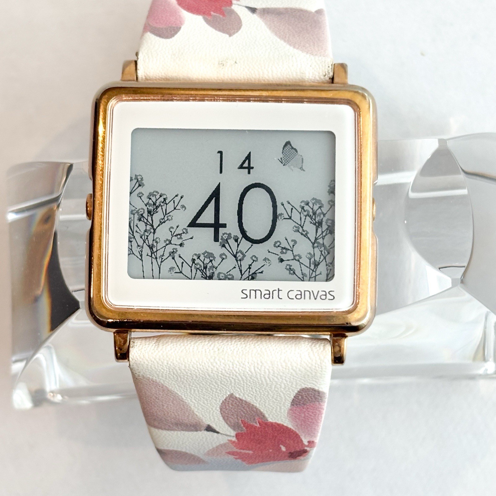 Epson Smart Canvas Flower Watch Tested Rare