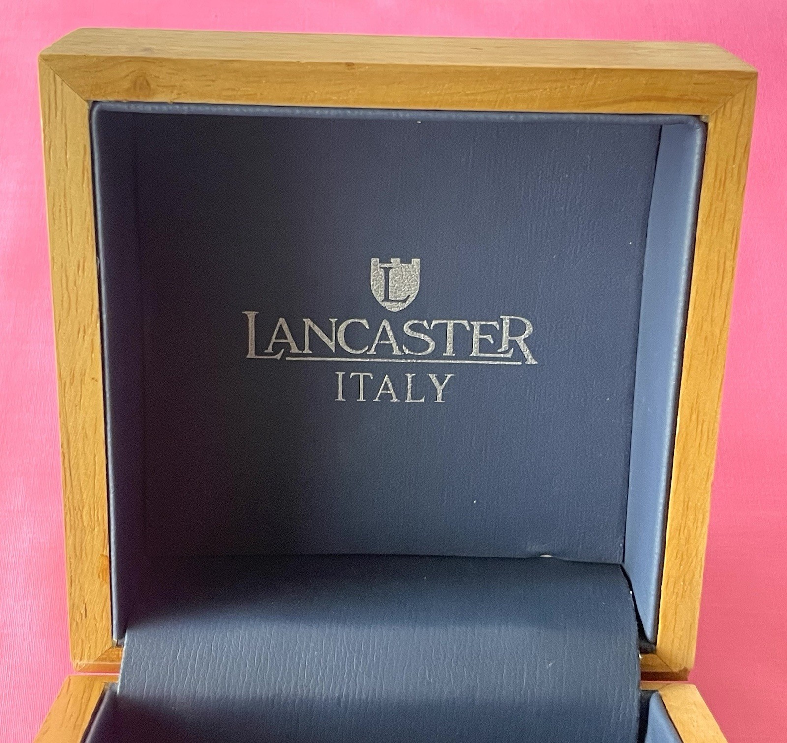 Lancaster Watch 0224 Made In Italy Aluminum 3ATM W/Box & Paperwork Unisex NIB