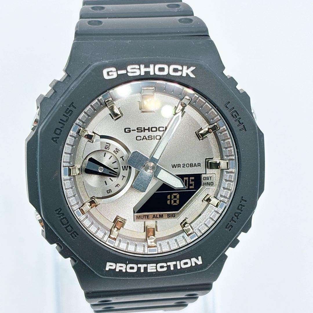 CASIO G-SHOCK GA-2100 Carbon Core Guard Black Men’s Watch
