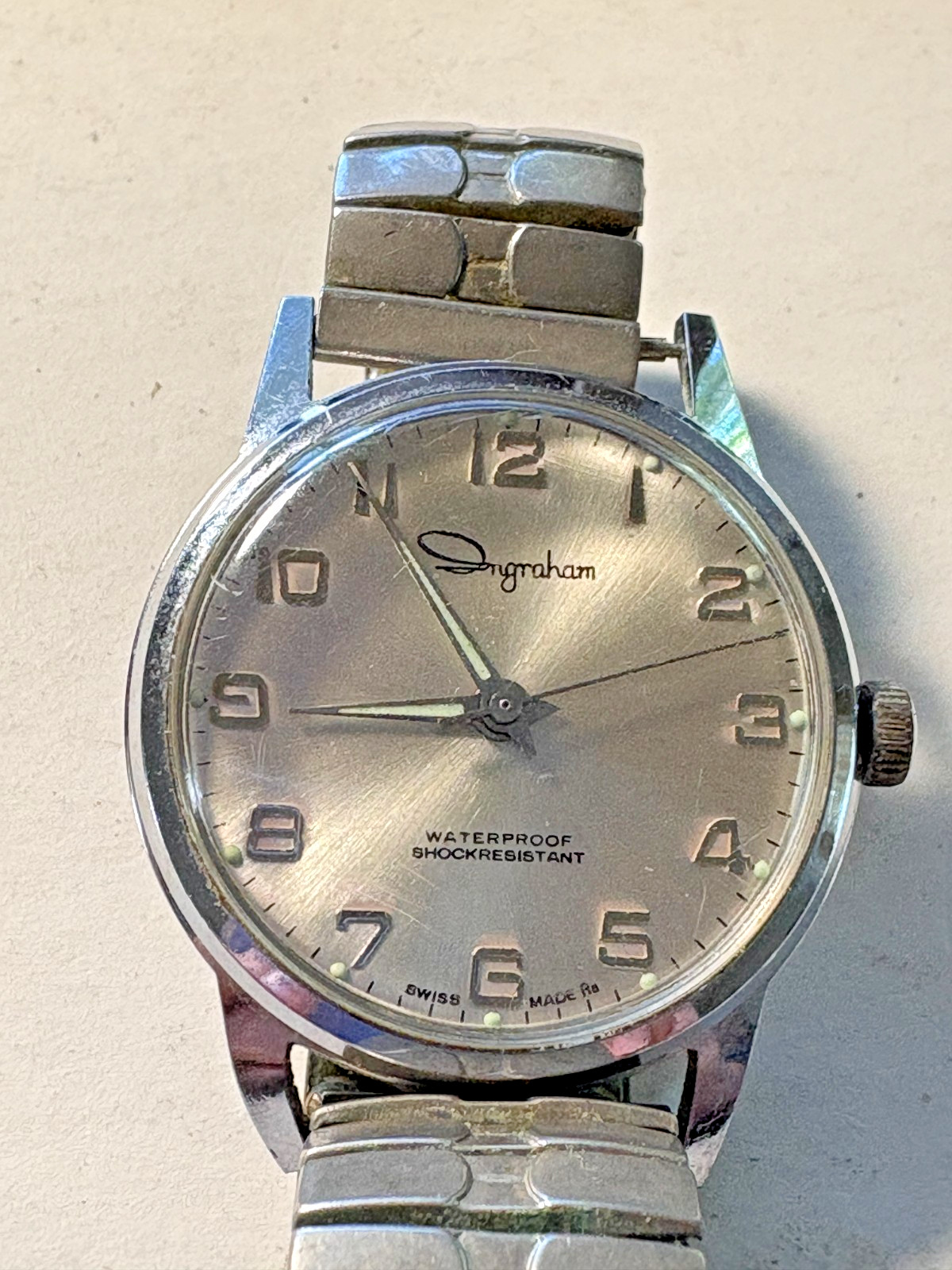 Vintage Ingraham Manual Wind – Running!