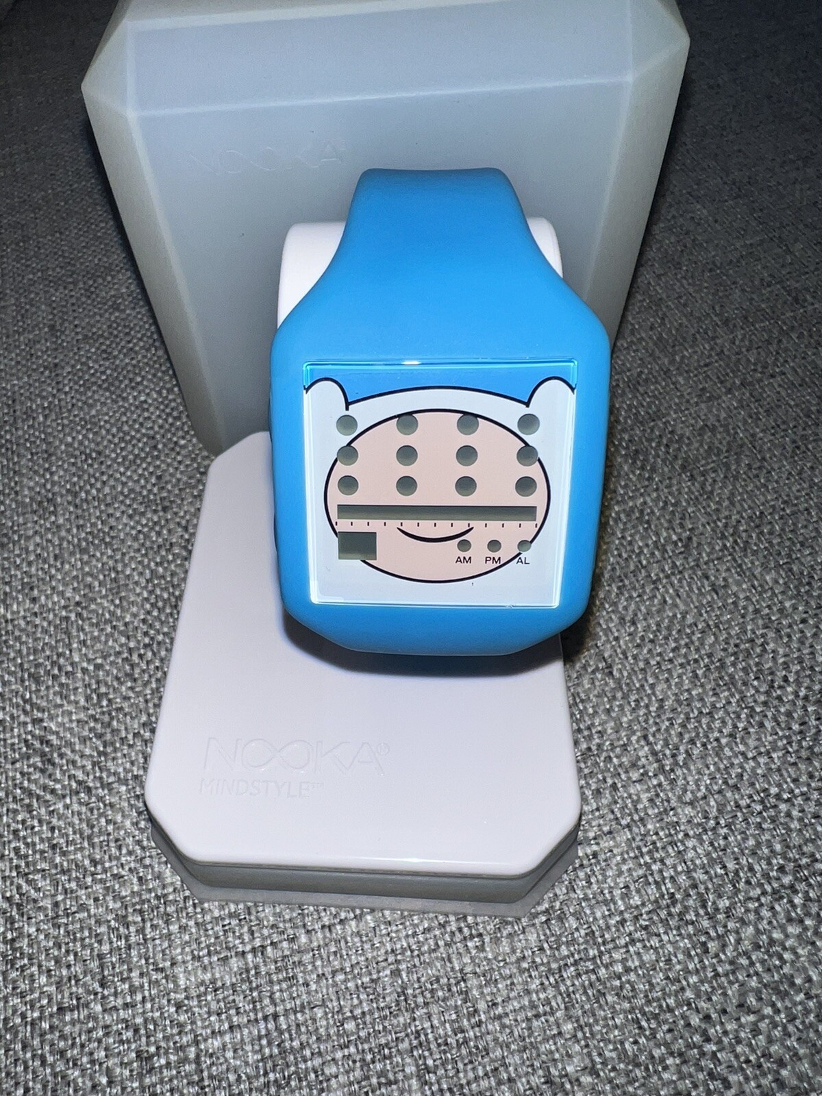 Nooka Zub Zot 20 Adventure Time Finn watch. Limited Edition #299 of 1000! Blue