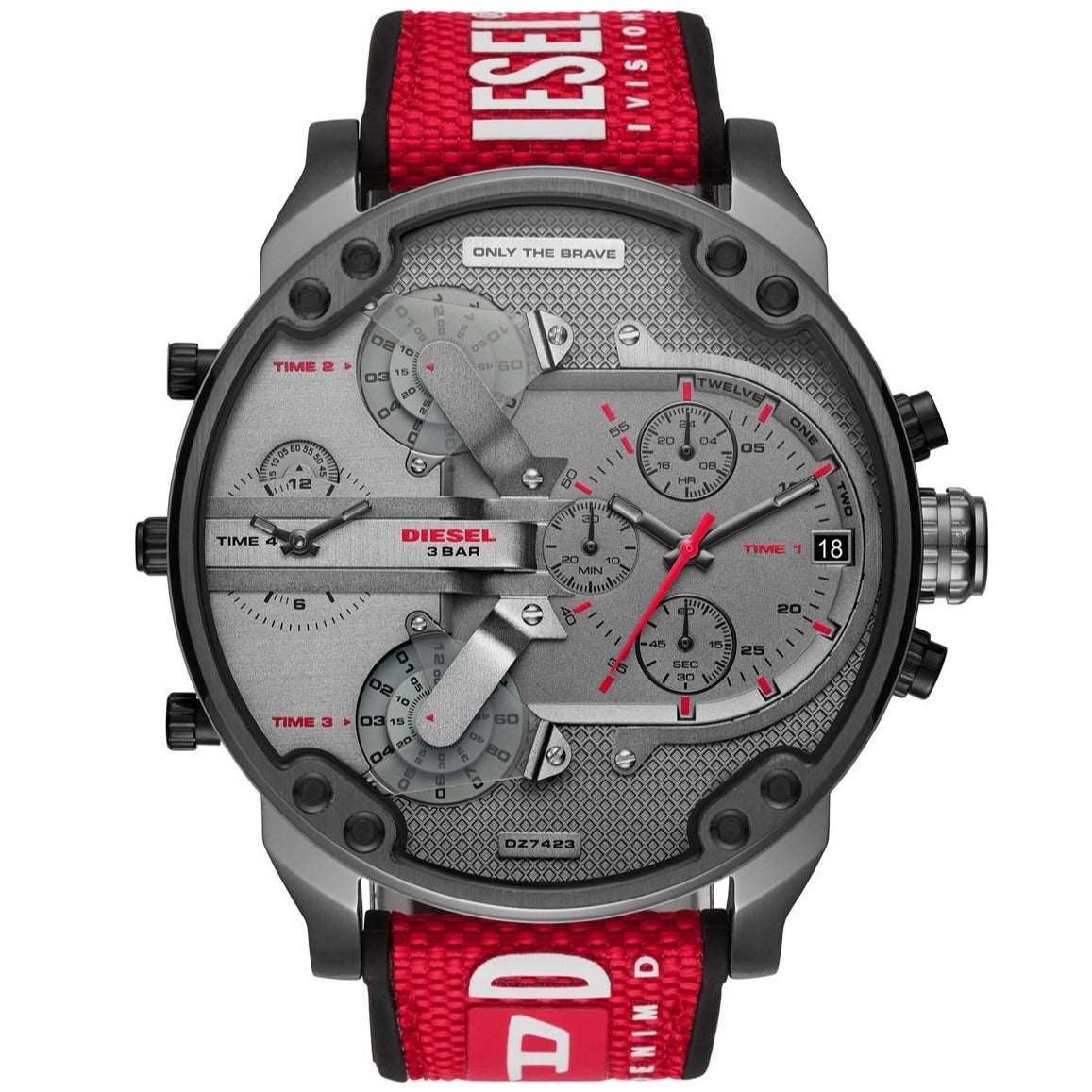 Diesel DZ7423 Mens Chronograph Mr Daddy 2 0 Red Watch