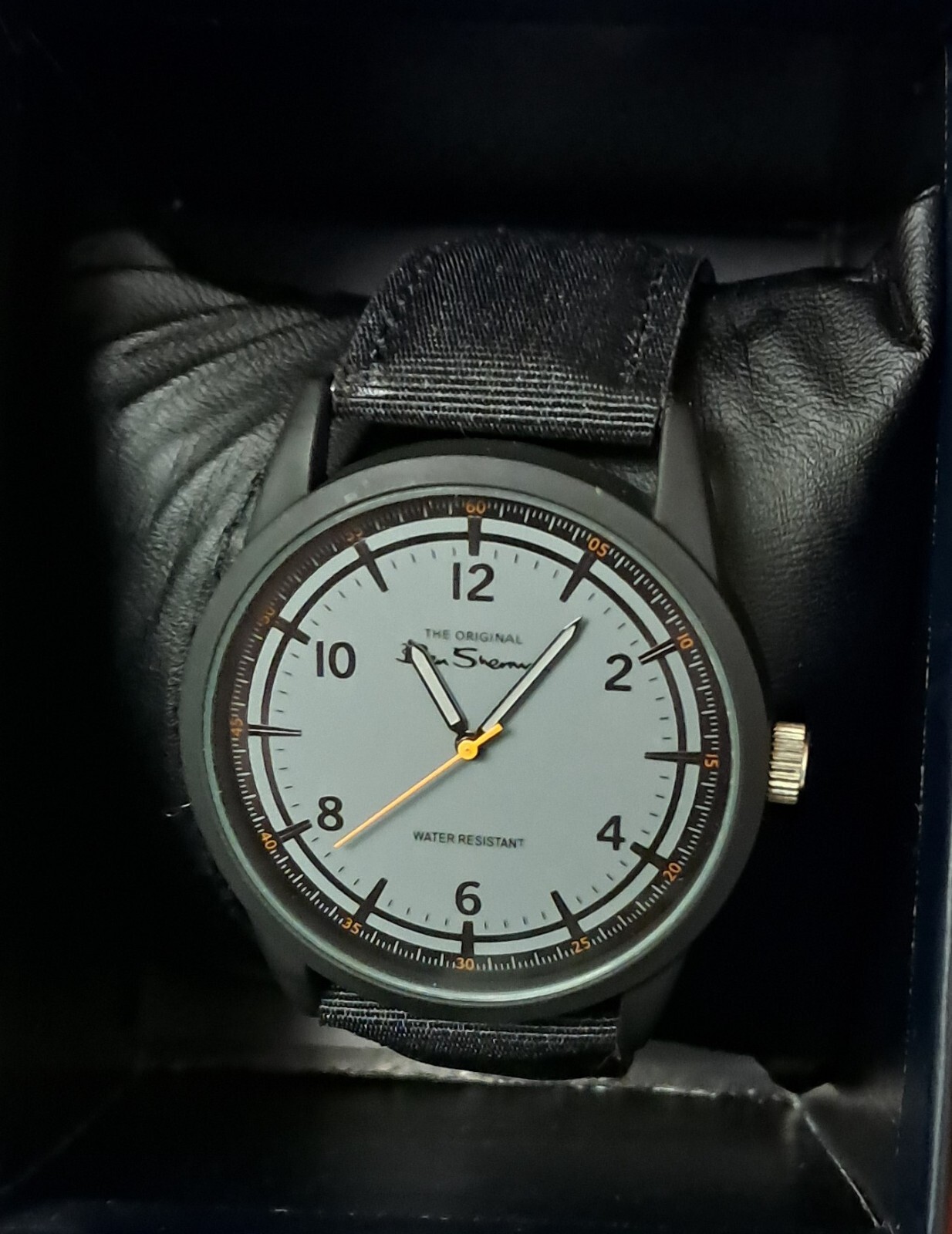 BEN SHERMAN MEN’S WATCH Leather Band Original British Mod Punk The Who Vespa