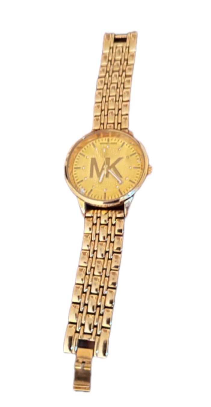 Michael Kors watch gold-tone with LOGO dial WOMAN NO BOX