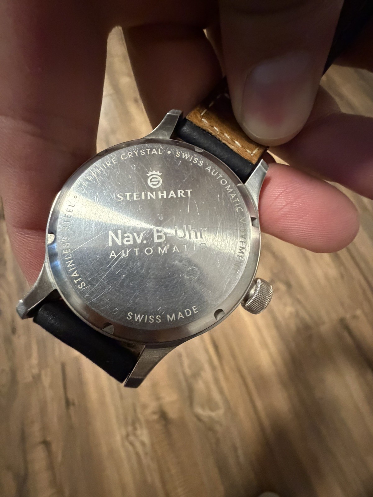 Steinhart Nav B-Uhr 47 Automatic B-Type ETA 2824-2 Swiss Pilot Watch