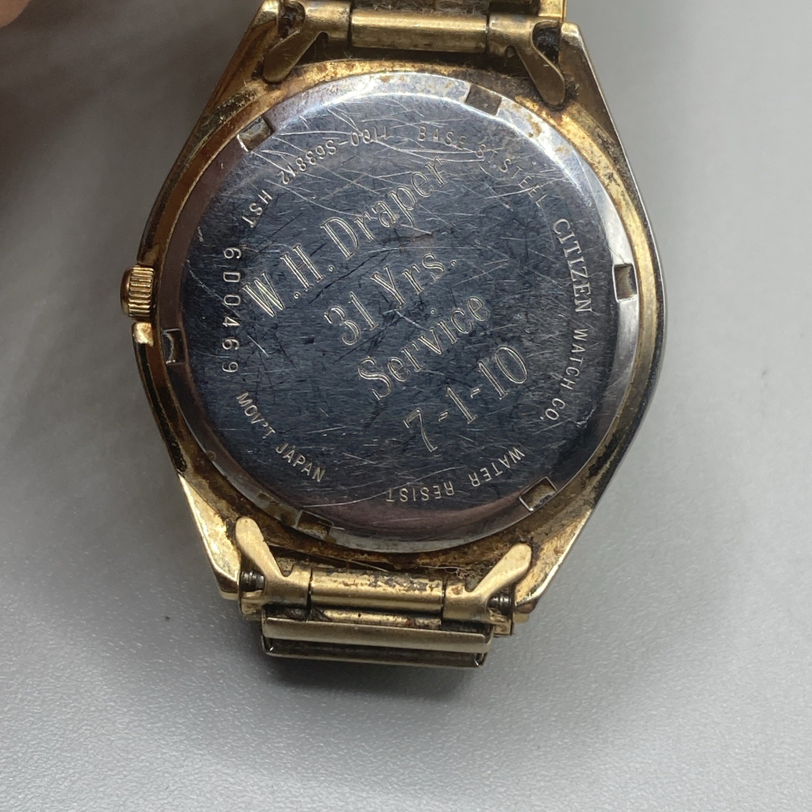 NC Department Of Transportation 31 Years Of Service Watch. Citizen Watch Co- SS