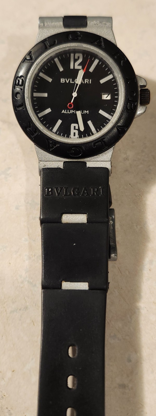 Bvlgari Diagono Silver Men’s Watch – AL38A