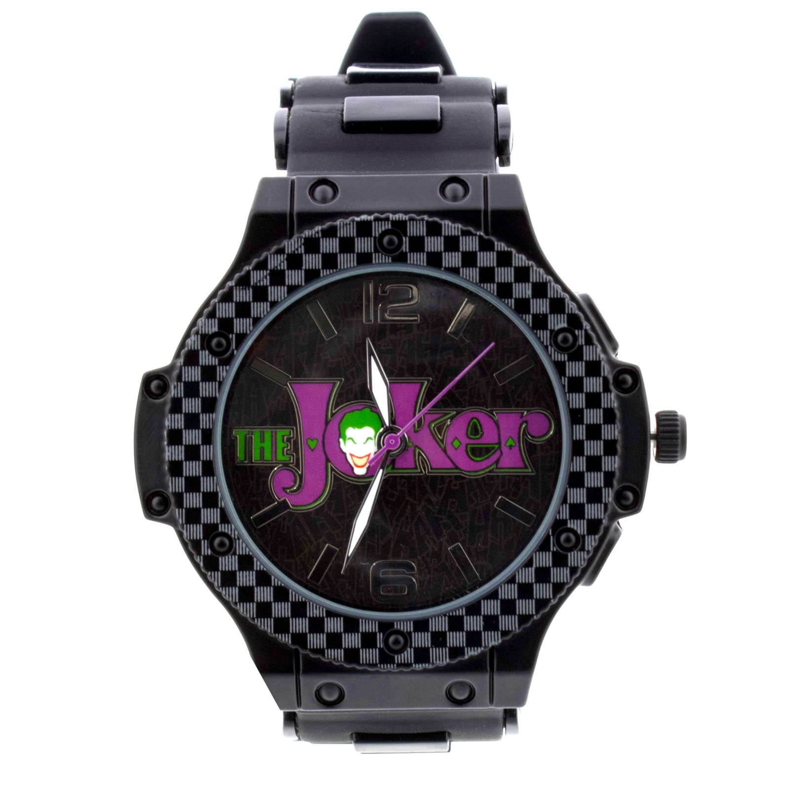Joker Purple Logo Black Men’s Watch Black