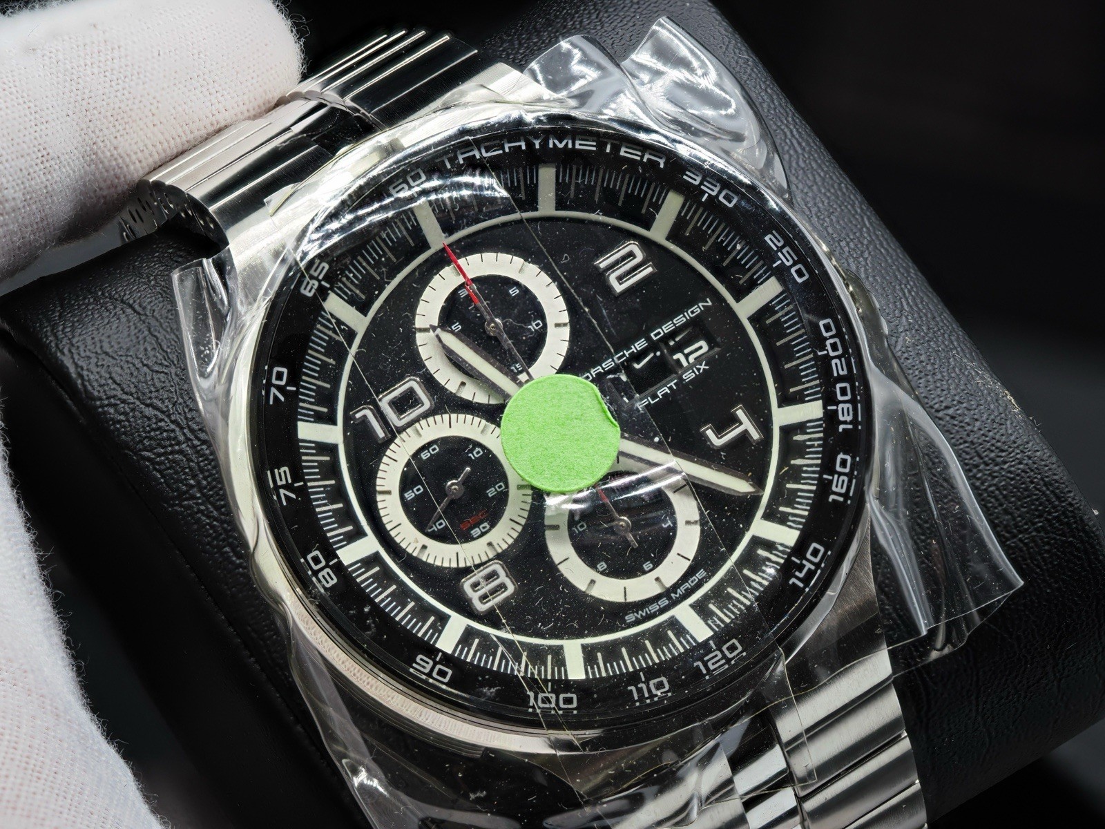 Porsche Design P’6351 Flat Six Chrono 44mm Automatic UNWORN Full Set MSRP $5360