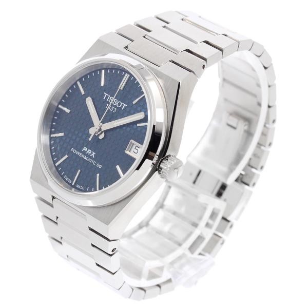 TISSOT PRX POWERMATIC 80 T137.207.11.041.00 35mm SS Navy #C17067